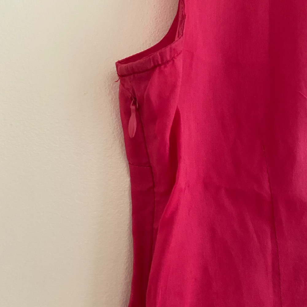 💕Pretty Bright Pink Ruffled Top - Picture 5 of 5